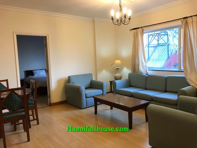 A spacious one-bedroom apartment in Hai Ba Trung for rent