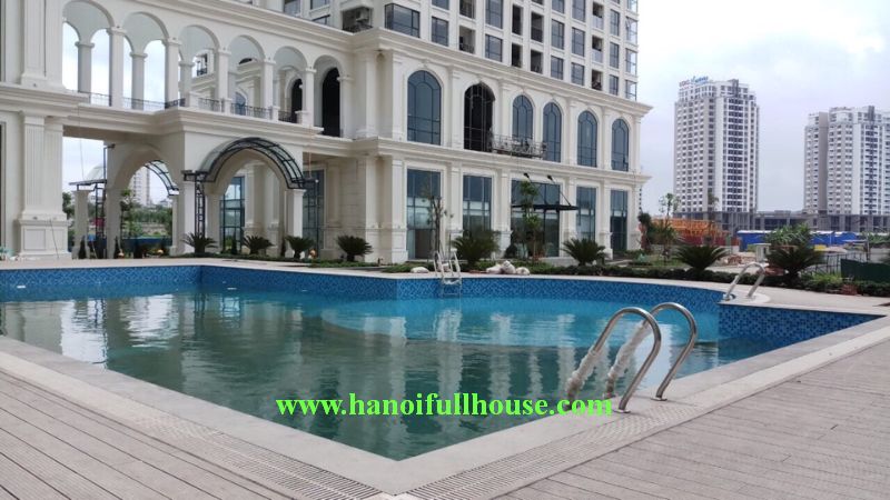 High-class 3-bedroom apartment on high floor in Sunshine Riverside Tay Ho, Hanoi.