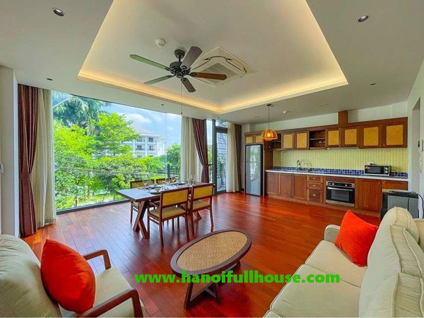 Beautiful 2-BR serviced apartment with lake view, close to InterContinental hotel Hanoi