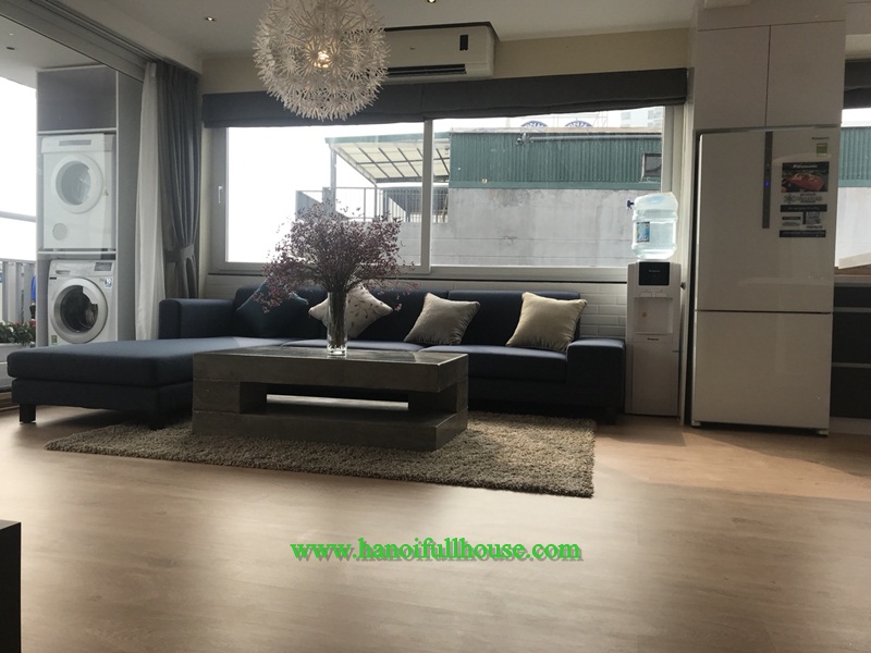 Luxury apartment with two bedrooms, modern kitchen, plenty of light in Tay Ho for rent